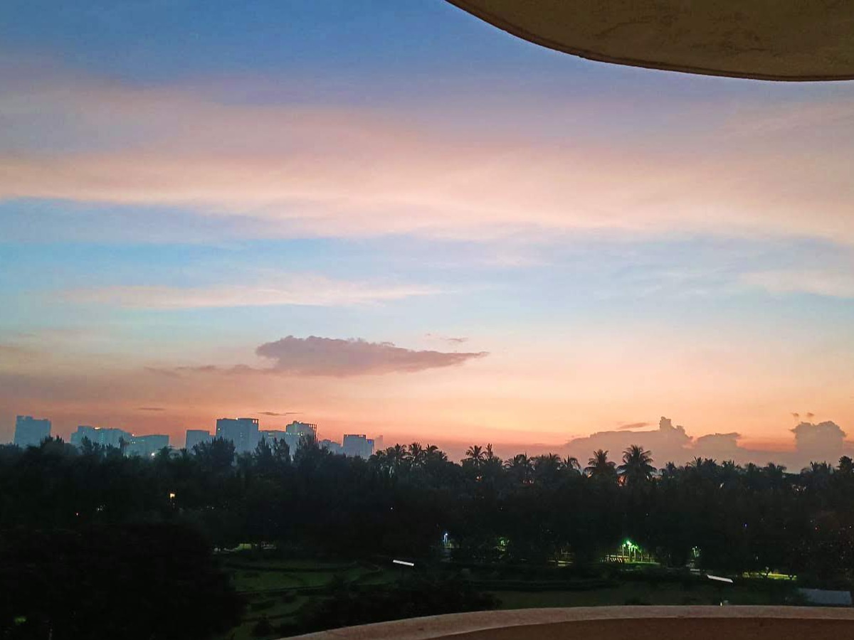 A beautiful dawn in Kolkata!